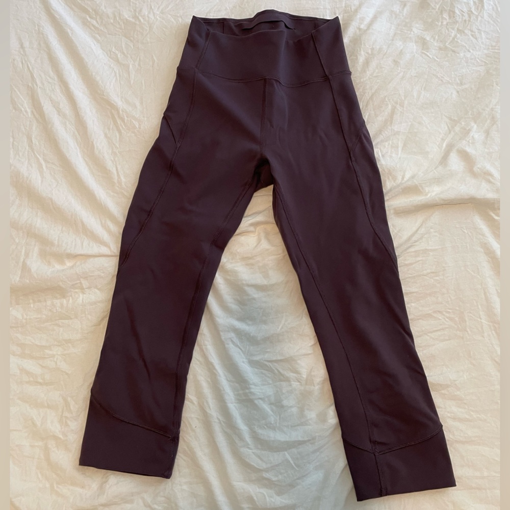 Lululemon Purple Crop Leggings